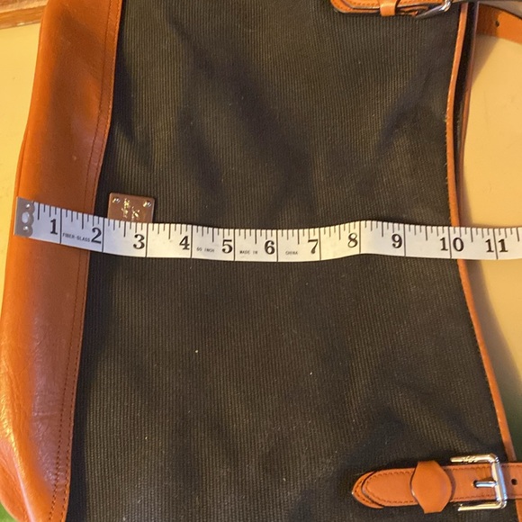 Gently used Ralph Lauren Black and Tan Tote Bag - Picture 7 of 9